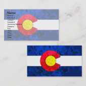 COLORADO FLAG Visitekaartjes (Voorkant / Achterkant)