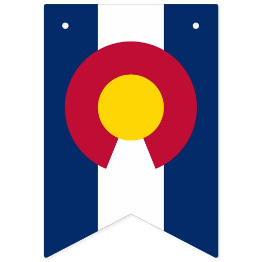 COLORADO FLAG VLAGGETJES (Tweede vlag)