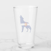 Colorado Flag Wolf Glas (Achterkant)