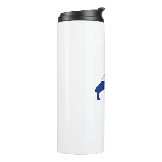 Colorado Flag Wolf Thermosbeker (Gedraaid links)