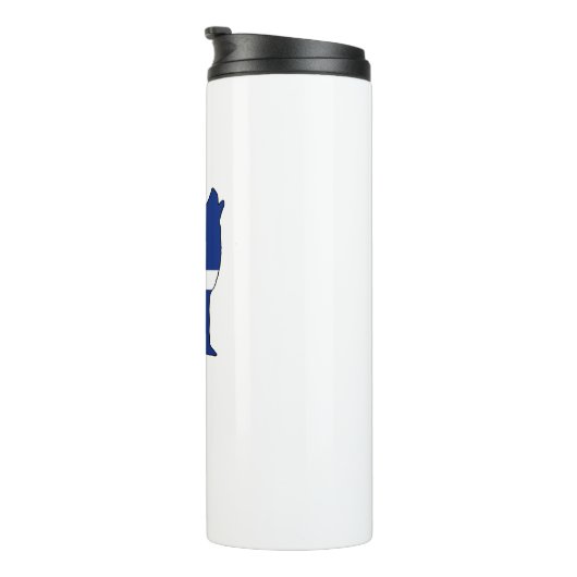 Colorado Flag Wolf Thermosbeker (Geroteerd rechts)