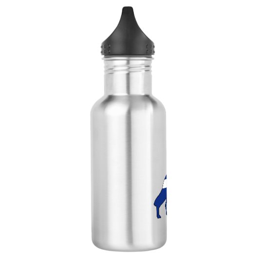 Colorado Flag Wolf Waterfles (Links)