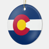 Colorado Flair Keramisch Ornament (Links)