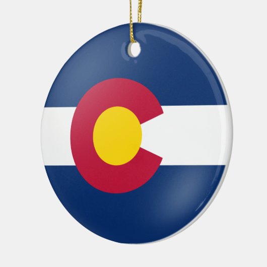 Colorado Flair Keramisch Ornament (Links)