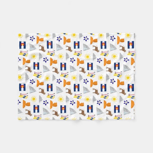 Colorado Fleece Deken (Voorkant (Horizontaal))