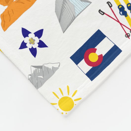 Colorado Fleece Deken (Hoek)