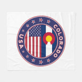 Colorado Fleece Deken (Voorkant (Horizontaal))