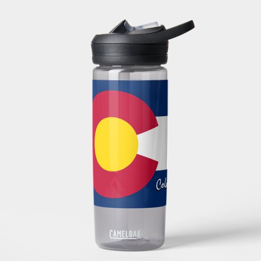 Colorado-fles, patriottische Colorado-vlag Waterfles (Links)