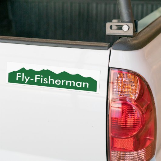 Colorado Fly-Fisherman Bumpersticker (Op Truck)