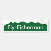 Colorado Fly-Fisherman Bumpersticker (Voorkant)