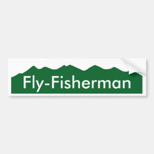 Colorado Fly-Fisherman Bumpersticker