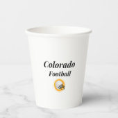 Colorado football papieren bekers (Voorkant)