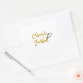 Colorado football vierkante sticker (Envelop)