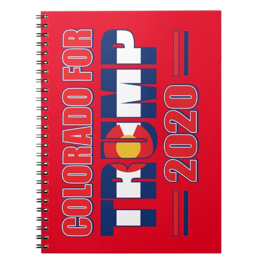 Colorado-for-TRUMP-2020 Notitieboek (Voorkant)