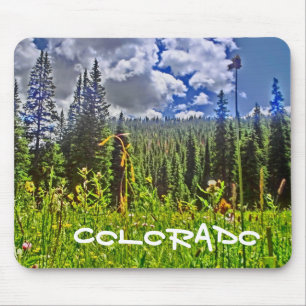 Colorado forrest schilderachtig mousepad muismat