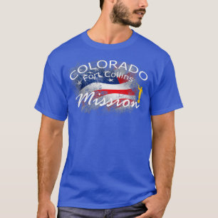 Colorado Fort Collins Mormon LDS Mission Gift T-shirt