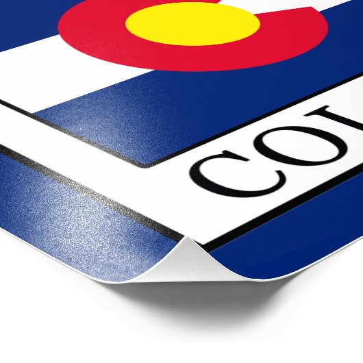 Colorado Foto Afdruk (Hoek)