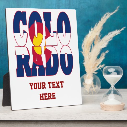 Colorado Fotoplaat (Zijkant)