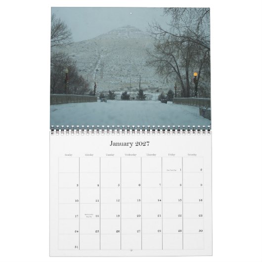 Colorado Foto's Kalender (Jan 2027)