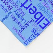 Colorado Fourteeners Fleece Deken (Hoek)