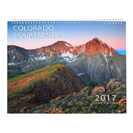 Colorado Fourteerners 2017 Kalender (Hoes)