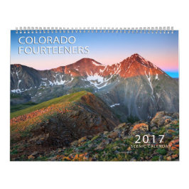 Colorado Fourteerners 2017 Kalender