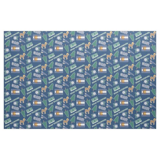 Colorado Fun Pattern Stof (Fat Quarter)
