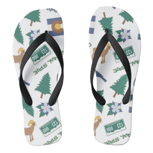 Colorado Fun Pattern Teenslippers (Voetbed)