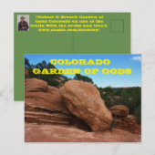 Colorado Garden of Gods Post Kaart (Voorkant / Achterkant)