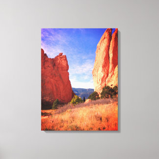 Colorado Garden of the Gods Red Cliffs Park Canvas Afdruk