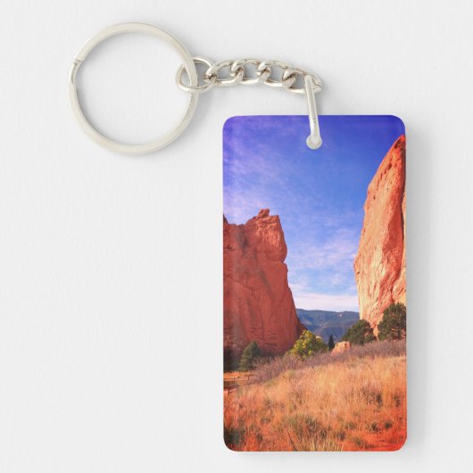 Colorado Garden of the Gods Red Cliffs Park Sleutelhanger (Voorkant)