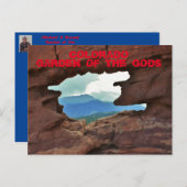 Colorado Garden van de Goden Briefkaart (Voorkant / Achterkant)