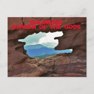 Colorado Garden van de Goden Briefkaart