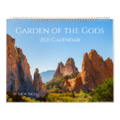 Colorado Garden van de Gods 2021-kalender Kalender (Hoes)