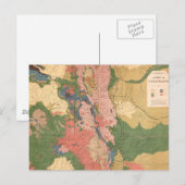 Colorado Geological Map Briefkaart (Voorkant / Achterkant)