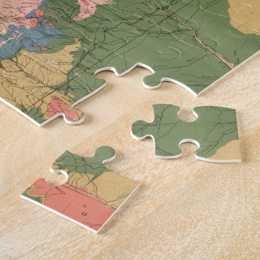 Colorado Geological Map Legpuzzel (Zijkant)