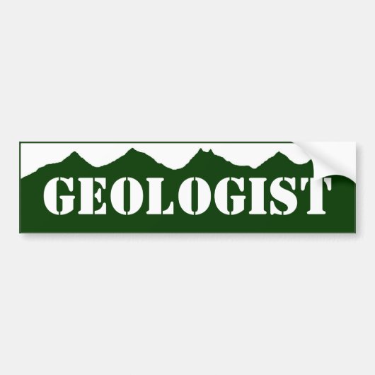 Colorado Geologist Sticker (Voorkant)