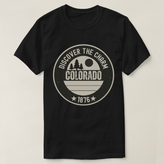 Colorado - Geschenk uit de bergstaat T-shirt (Design voorkant)