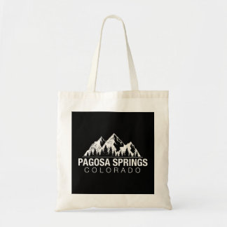 Colorado Gift - Pagosa Springs Pullover Hoodie Tote Bag
