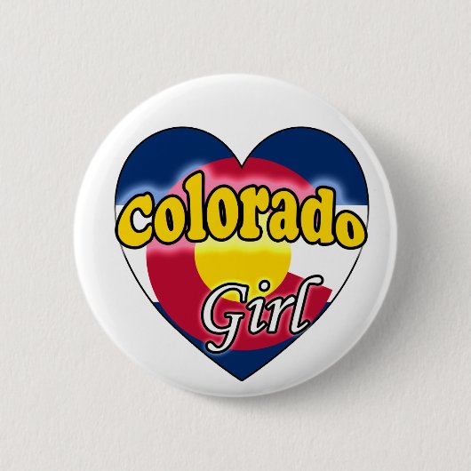Colorado Girl Ronde Button 5,7 Cm (Voorkant)