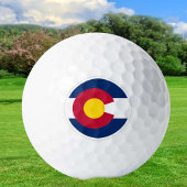 Colorado Golf Balls, staatsvlag/patriotten Golfballen