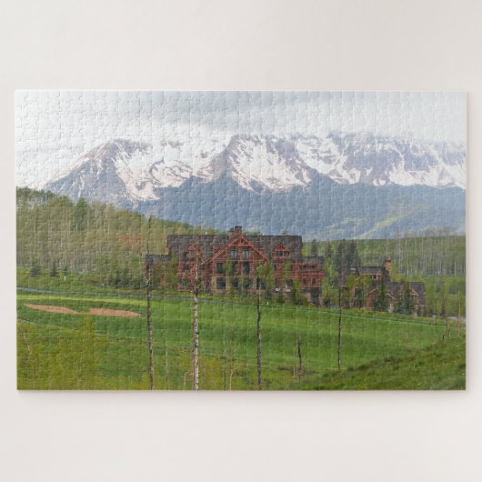 Colorado golfterrein en bergen, Telluride Legpuzzel (Horizontaal)