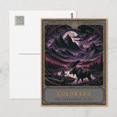 Colorado | Gotische kunst Briefkaart (Voorkant / Achterkant)
