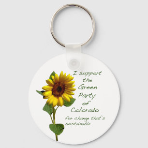 Colorado Green Party sleutelhanger