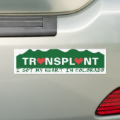 Colorado Heart Transplant Bumpersticker (Op auto)