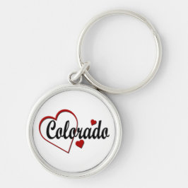 Colorado Hearts Premium Sleutelhanger