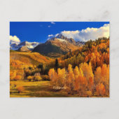 Colorado herfst briefkaart (Voorkant)