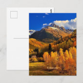 Colorado herfst briefkaart (Voorkant / Achterkant)