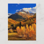Colorado herfst briefkaart (Voorkant)
