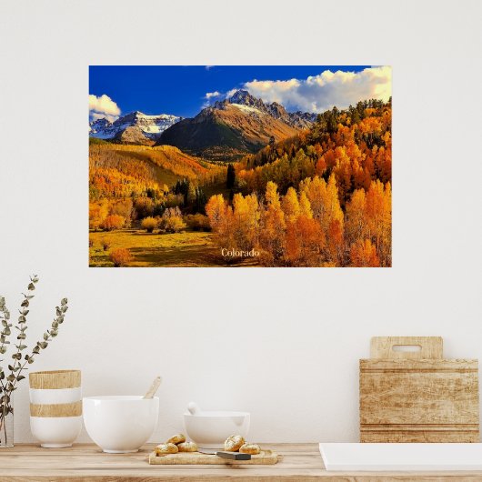 Colorado herfst poster (Keuken)